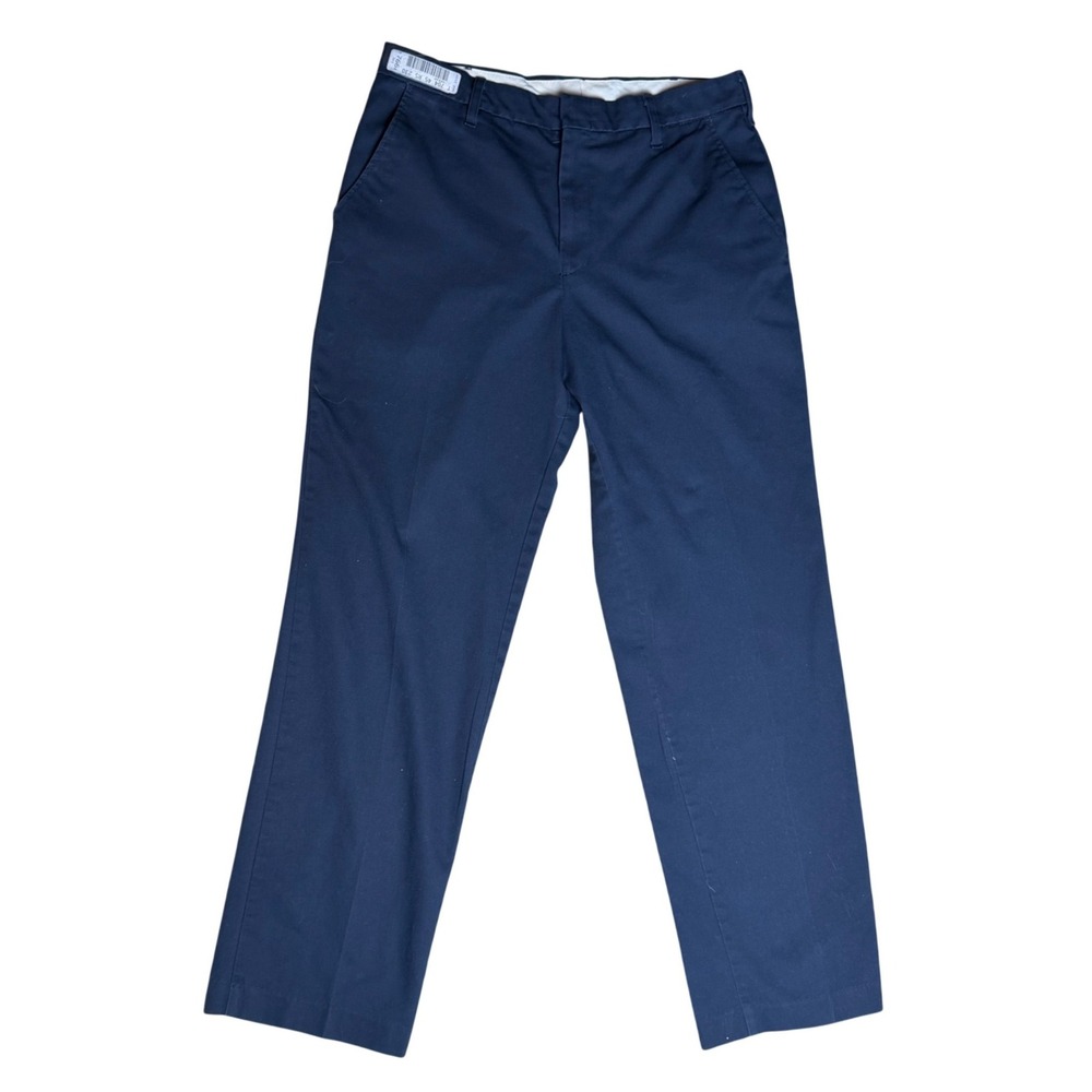 Softwill UniFirst Work Chinos Navy Straight Leg Workwear Grunge Skater 34x32